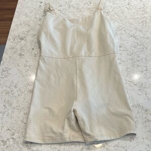 Workout romper onesie